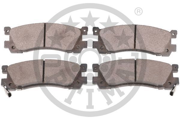 Stabdžių trinkelių rinkinys, diskinis stabdys OPTIMAL 12110