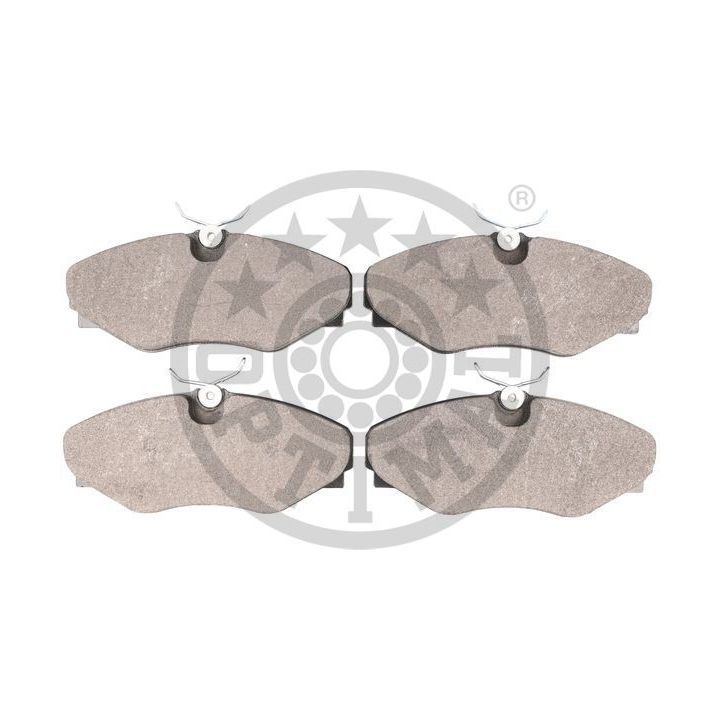 Stabdžių trinkelių rinkinys, diskinis stabdys OPTIMAL 12112