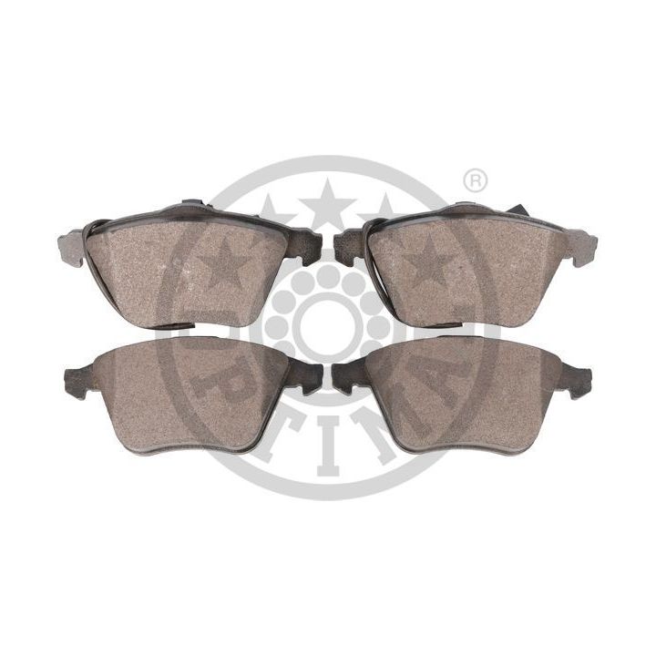 Stabdžių trinkelių rinkinys, diskinis stabdys OPTIMAL 12128