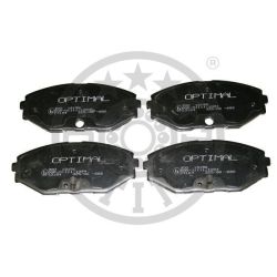 Stabdžių trinkelių rinkinys, diskinis stabdys OPTIMAL 12156