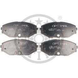 Stabdžių trinkelių rinkinys, diskinis stabdys OPTIMAL 12157