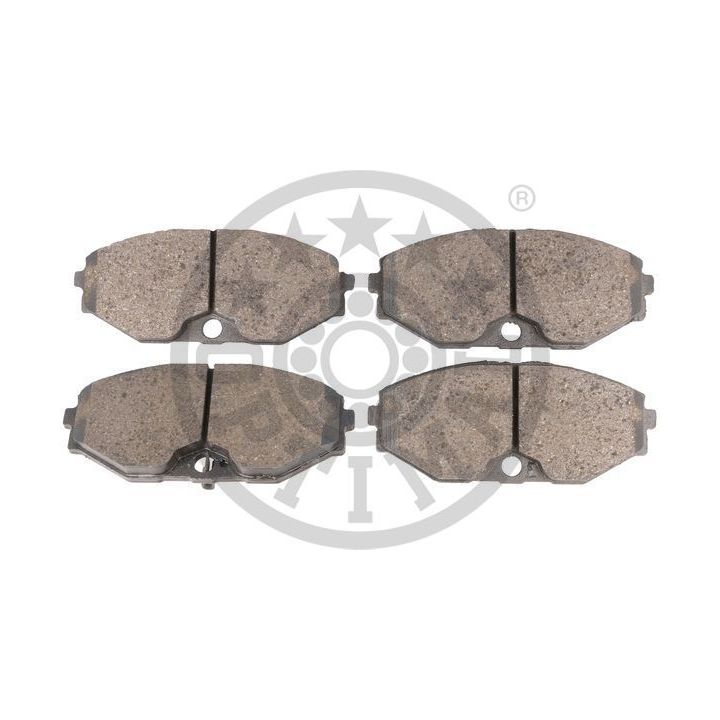 Stabdžių trinkelių rinkinys, diskinis stabdys OPTIMAL 12157