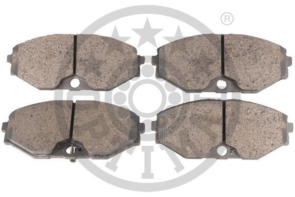 Stabdžių trinkelių rinkinys, diskinis stabdys OPTIMAL 12157