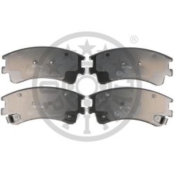 Stabdžių trinkelių rinkinys, diskinis stabdys OPTIMAL 12163