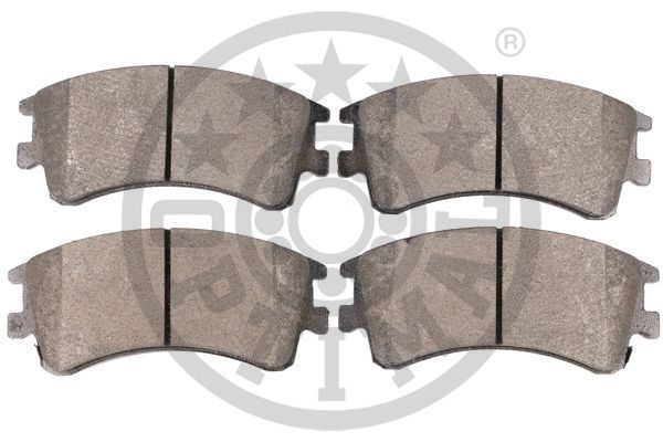 Stabdžių trinkelių rinkinys, diskinis stabdys OPTIMAL 12163