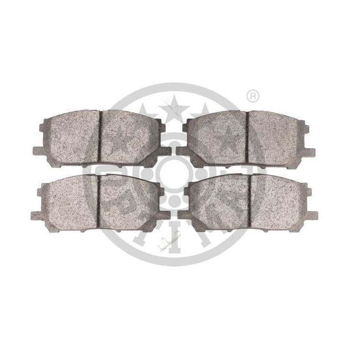 Stabdžių trinkelių rinkinys, diskinis stabdys OPTIMAL 12168