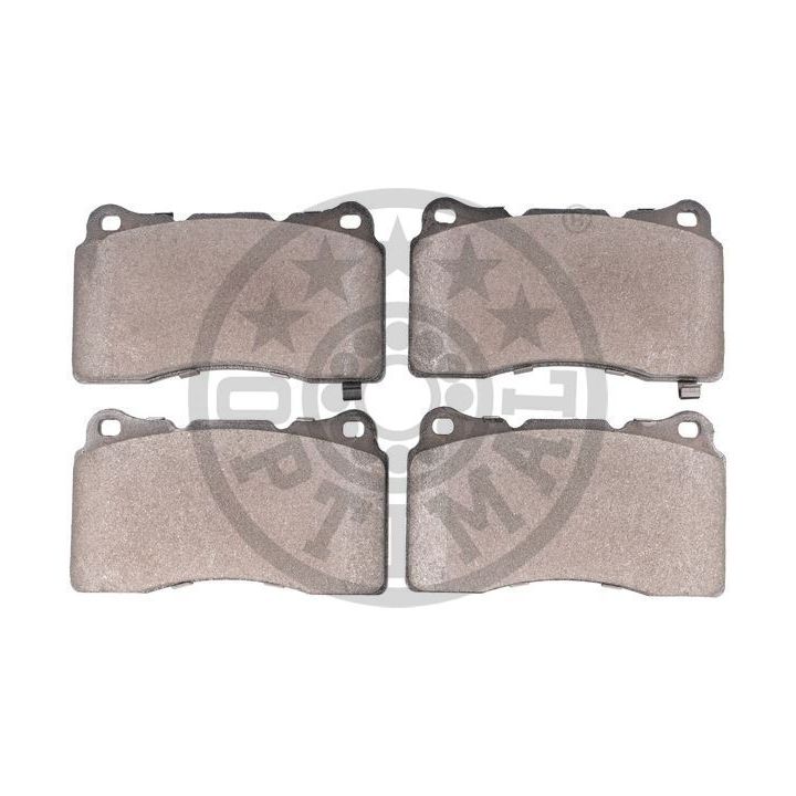 Stabdžių trinkelių rinkinys, diskinis stabdys OPTIMAL 12169