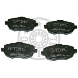 Stabdžių trinkelių rinkinys, diskinis stabdys OPTIMAL 12195