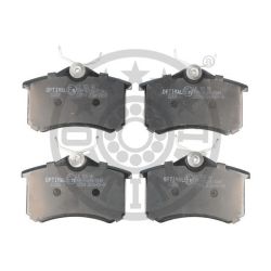 Stabdžių trinkelių rinkinys, diskinis stabdys OPTIMAL 12208