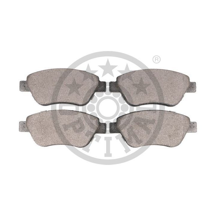 Stabdžių trinkelių rinkinys, diskinis stabdys OPTIMAL 12210