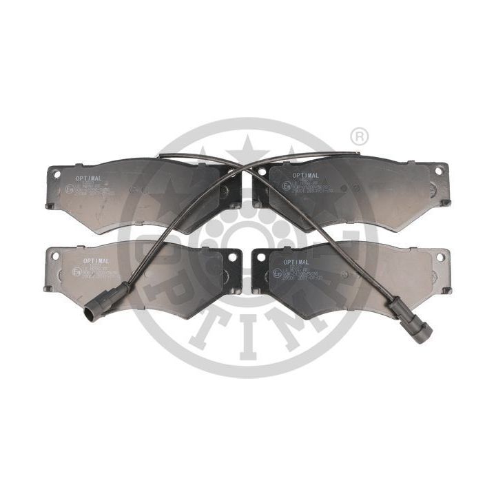 Stabdžių trinkelių rinkinys, diskinis stabdys OPTIMAL 12221
