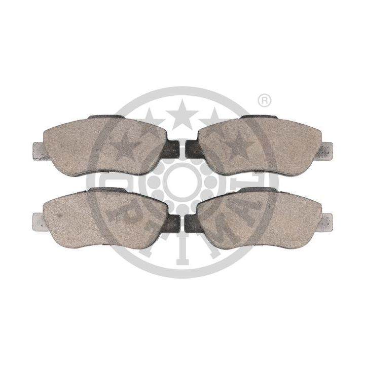 Stabdžių trinkelių rinkinys, diskinis stabdys OPTIMAL 12226