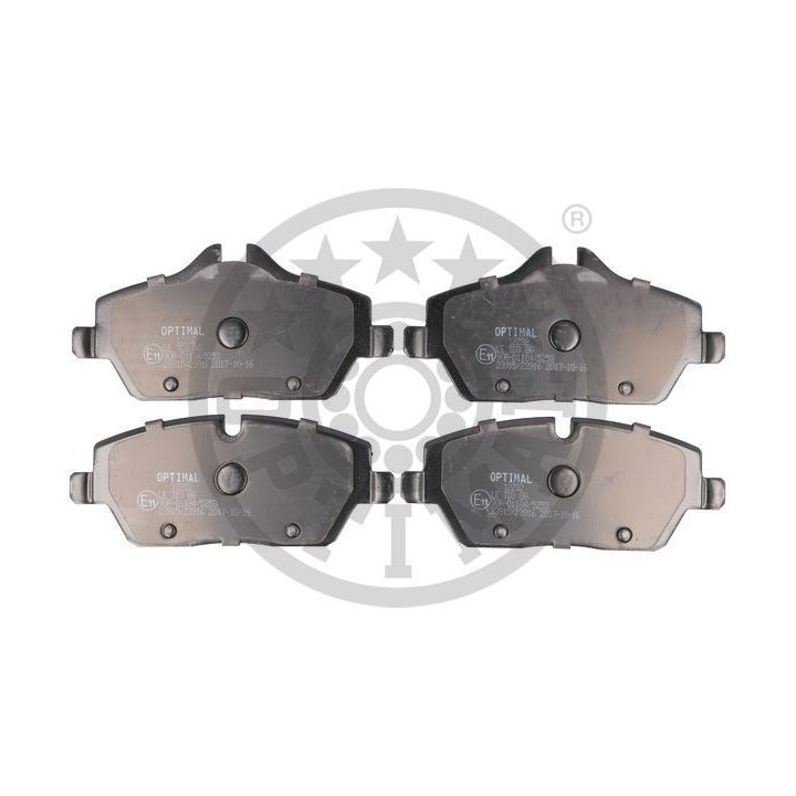 Stabdžių trinkelių rinkinys, diskinis stabdys OPTIMAL 12232