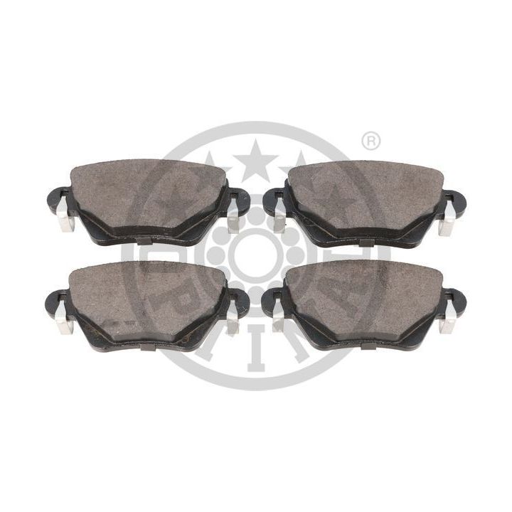 Stabdžių trinkelių rinkinys, diskinis stabdys OPTIMAL 12249