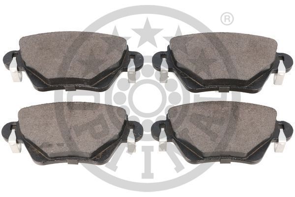 Stabdžių trinkelių rinkinys, diskinis stabdys OPTIMAL 12249