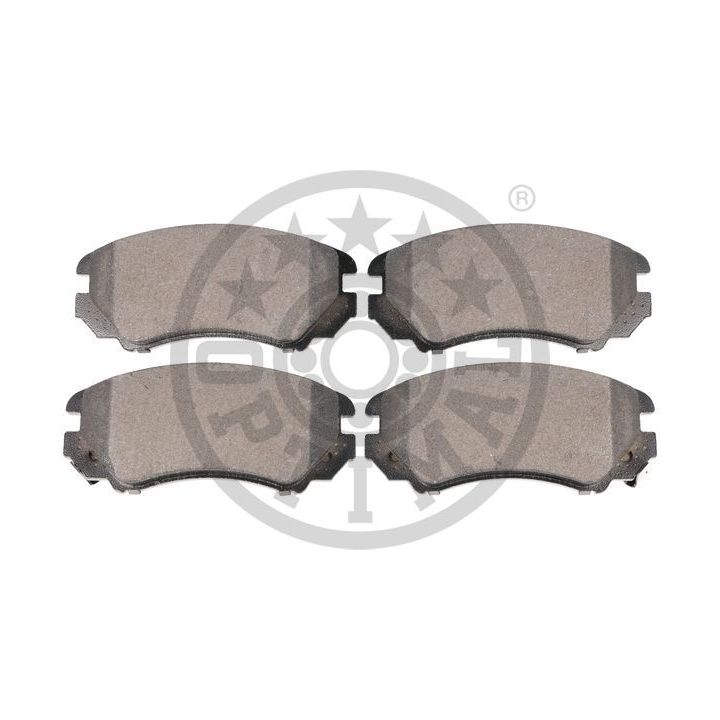 Stabdžių trinkelių rinkinys, diskinis stabdys OPTIMAL 12267