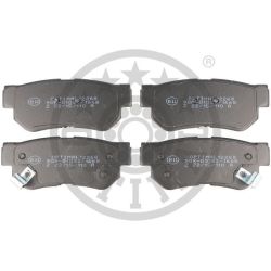 Stabdžių trinkelių rinkinys, diskinis stabdys OPTIMAL 12268