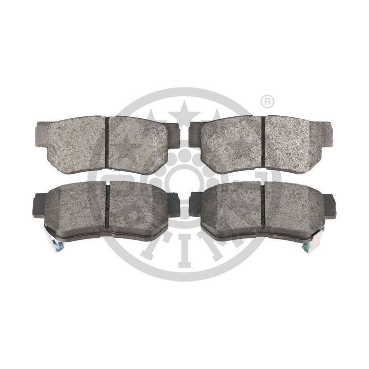 Stabdžių trinkelių rinkinys, diskinis stabdys OPTIMAL 12268