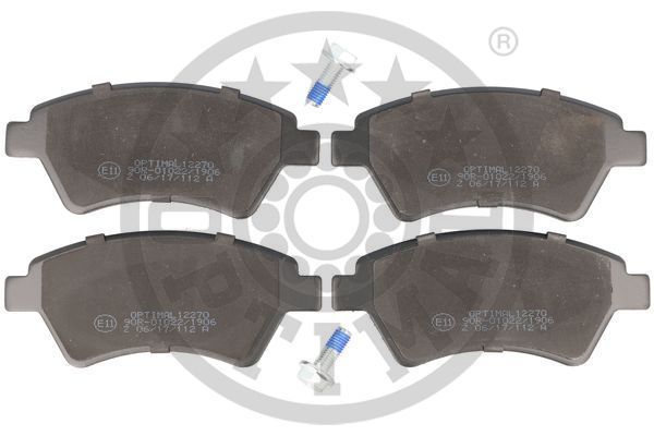 Stabdžių trinkelių rinkinys, diskinis stabdys OPTIMAL 12270