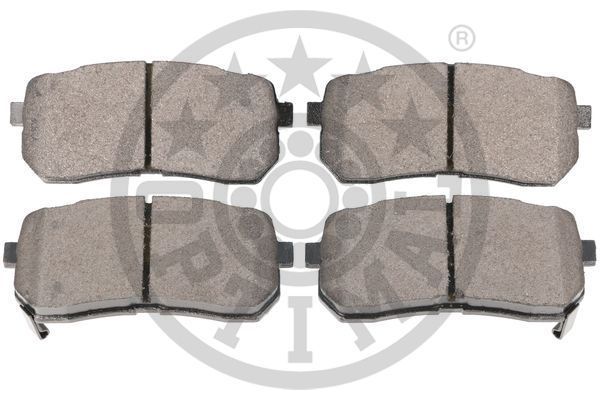 Stabdžių trinkelių rinkinys, diskinis stabdys OPTIMAL 12282