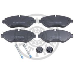 Stabdžių trinkelių rinkinys, diskinis stabdys OPTIMAL 12301