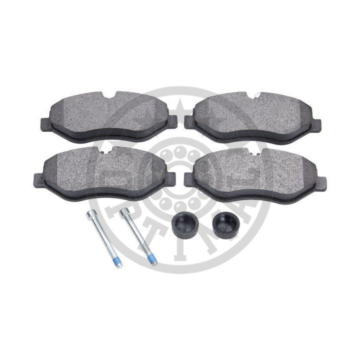 Stabdžių trinkelių rinkinys, diskinis stabdys OPTIMAL 12301