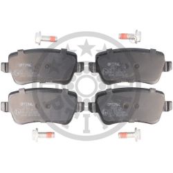 Stabdžių trinkelių rinkinys, diskinis stabdys OPTIMAL 12313