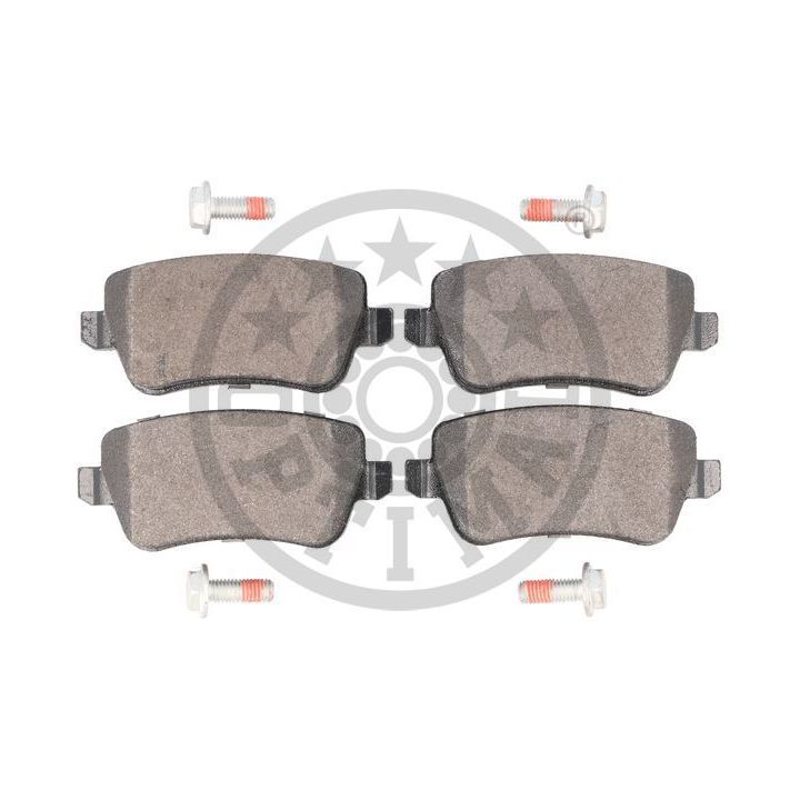Stabdžių trinkelių rinkinys, diskinis stabdys OPTIMAL 12313
