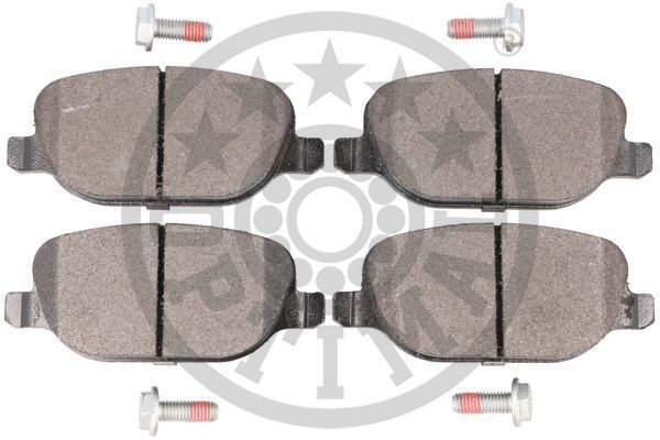 Stabdžių trinkelių rinkinys, diskinis stabdys OPTIMAL 12320