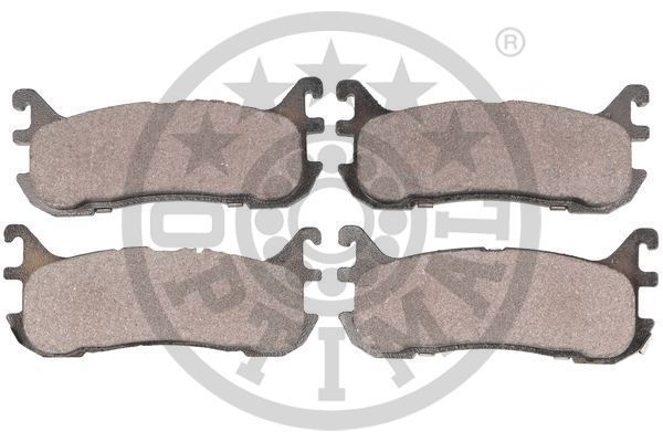 Stabdžių trinkelių rinkinys, diskinis stabdys OPTIMAL 12328