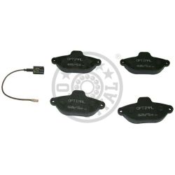 Stabdžių trinkelių rinkinys, diskinis stabdys OPTIMAL 12332