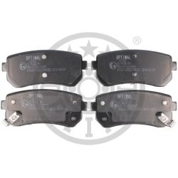 Stabdžių trinkelių rinkinys, diskinis stabdys OPTIMAL 12354