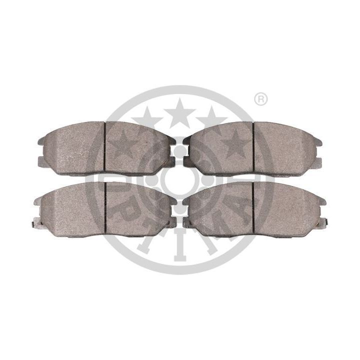 Stabdžių trinkelių rinkinys, diskinis stabdys OPTIMAL 12410