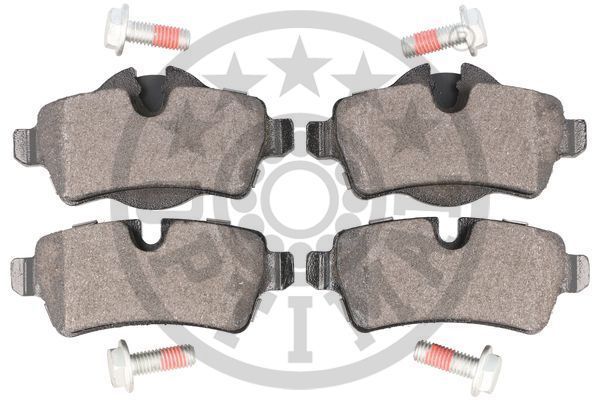 Stabdžių trinkelių rinkinys, diskinis stabdys OPTIMAL 12433