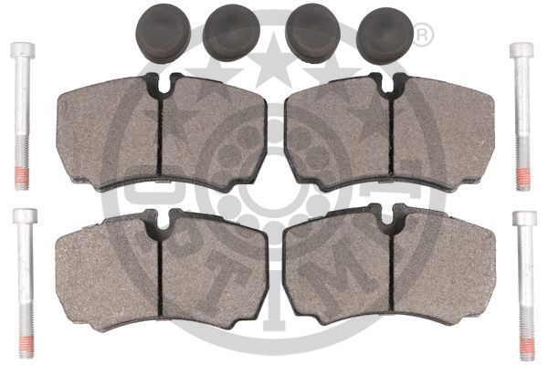 Stabdžių trinkelių rinkinys, diskinis stabdys OPTIMAL 12436