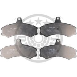 Stabdžių trinkelių rinkinys, diskinis stabdys OPTIMAL 12466