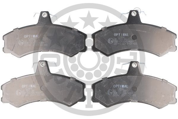 Stabdžių trinkelių rinkinys, diskinis stabdys OPTIMAL 12466