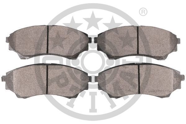 Stabdžių trinkelių rinkinys, diskinis stabdys OPTIMAL 12491