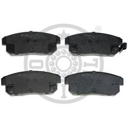 Stabdžių trinkelių rinkinys, diskinis stabdys OPTIMAL 12492