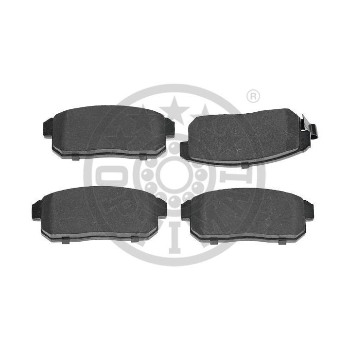 Stabdžių trinkelių rinkinys, diskinis stabdys OPTIMAL 12492