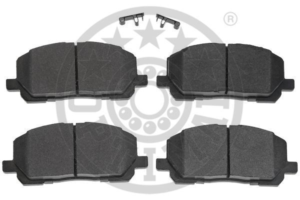 Stabdžių trinkelių rinkinys, diskinis stabdys OPTIMAL 12496