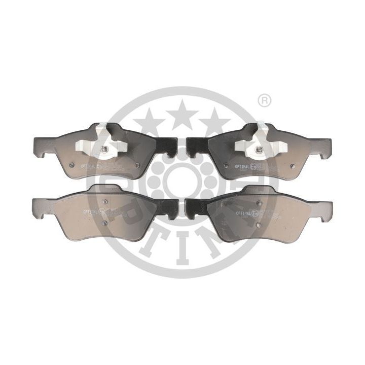 Stabdžių trinkelių rinkinys, diskinis stabdys OPTIMAL 12507