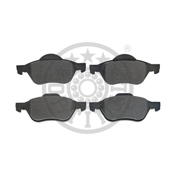 Stabdžių trinkelių rinkinys, diskinis stabdys OPTIMAL 12512