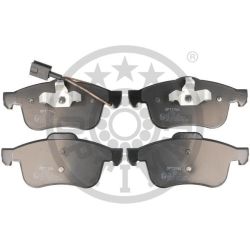 Stabdžių trinkelių rinkinys, diskinis stabdys OPTIMAL 12516