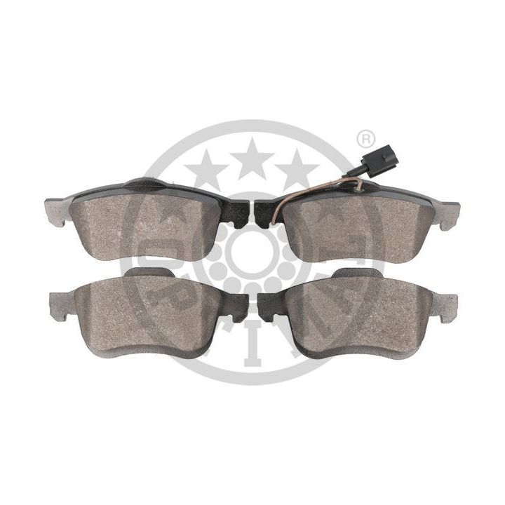 Stabdžių trinkelių rinkinys, diskinis stabdys OPTIMAL 12516