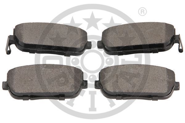 Stabdžių trinkelių rinkinys, diskinis stabdys OPTIMAL 12526