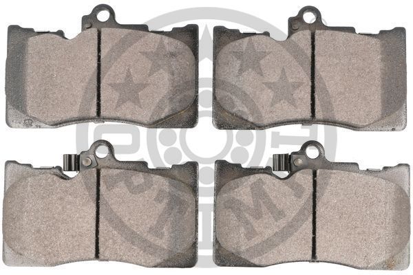 Stabdžių trinkelių rinkinys, diskinis stabdys OPTIMAL 12527