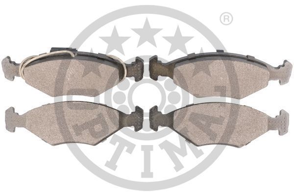 Stabdžių trinkelių rinkinys, diskinis stabdys OPTIMAL 12529