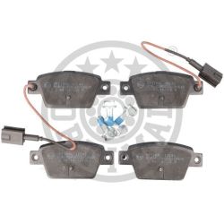 Stabdžių trinkelių rinkinys, diskinis stabdys OPTIMAL 12541