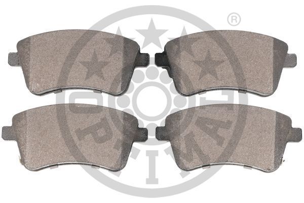 Stabdžių trinkelių rinkinys, diskinis stabdys OPTIMAL 12575